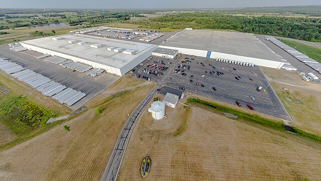 Walmart Distribution Center in Tomah, Wisconsin